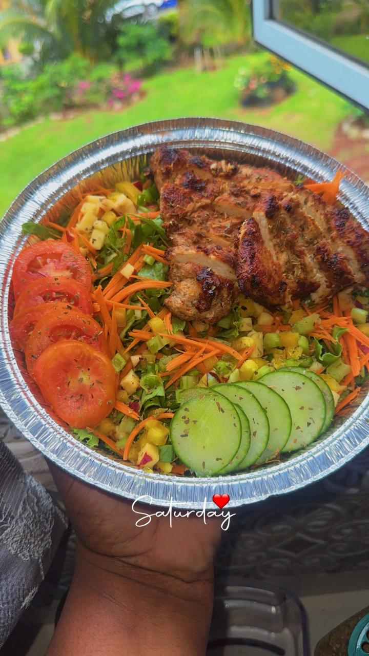 Grilled Chicken Salad Bowl
